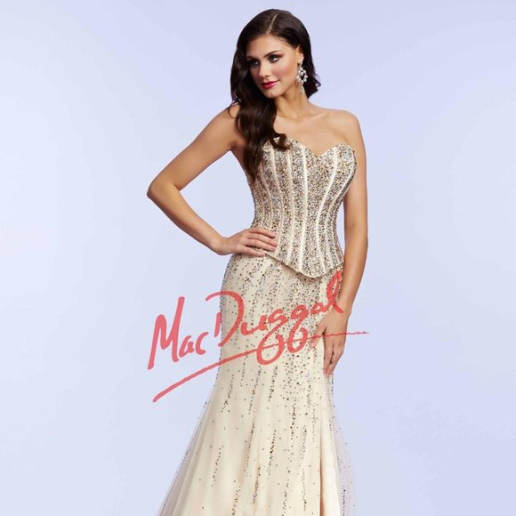 Mac Duggal Dresses & Skirts - 🎉HP🎉MAC DUGGAL PROM 82293M GOWN EVENING DRESS